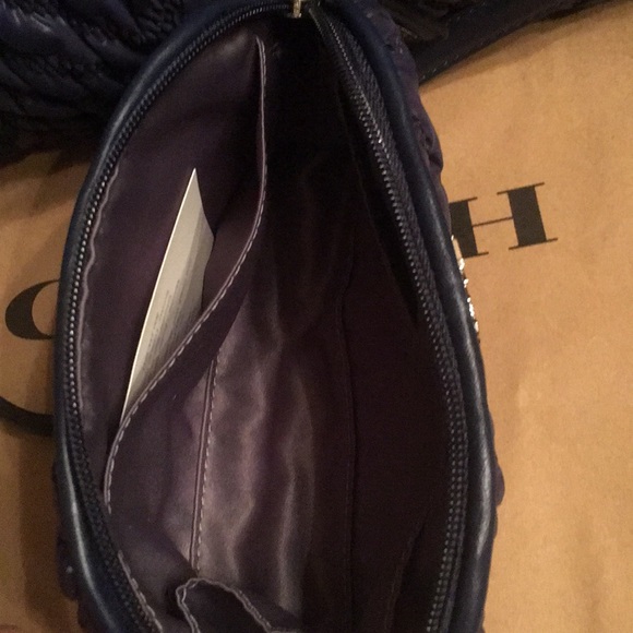 Coach Lindsay 70th Anniversary Navy Blue NEW SET - Picture 8 of 8